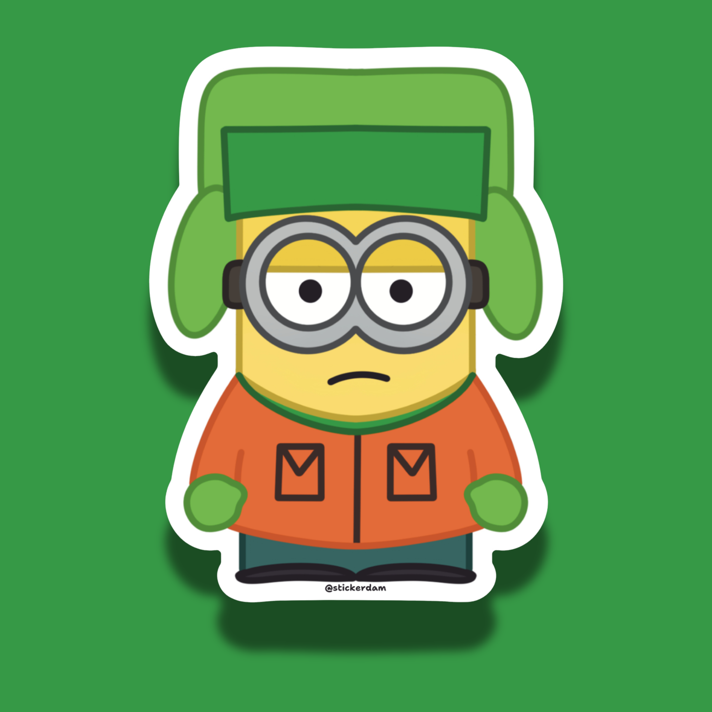 Minion Kyle Vinyl Sticker