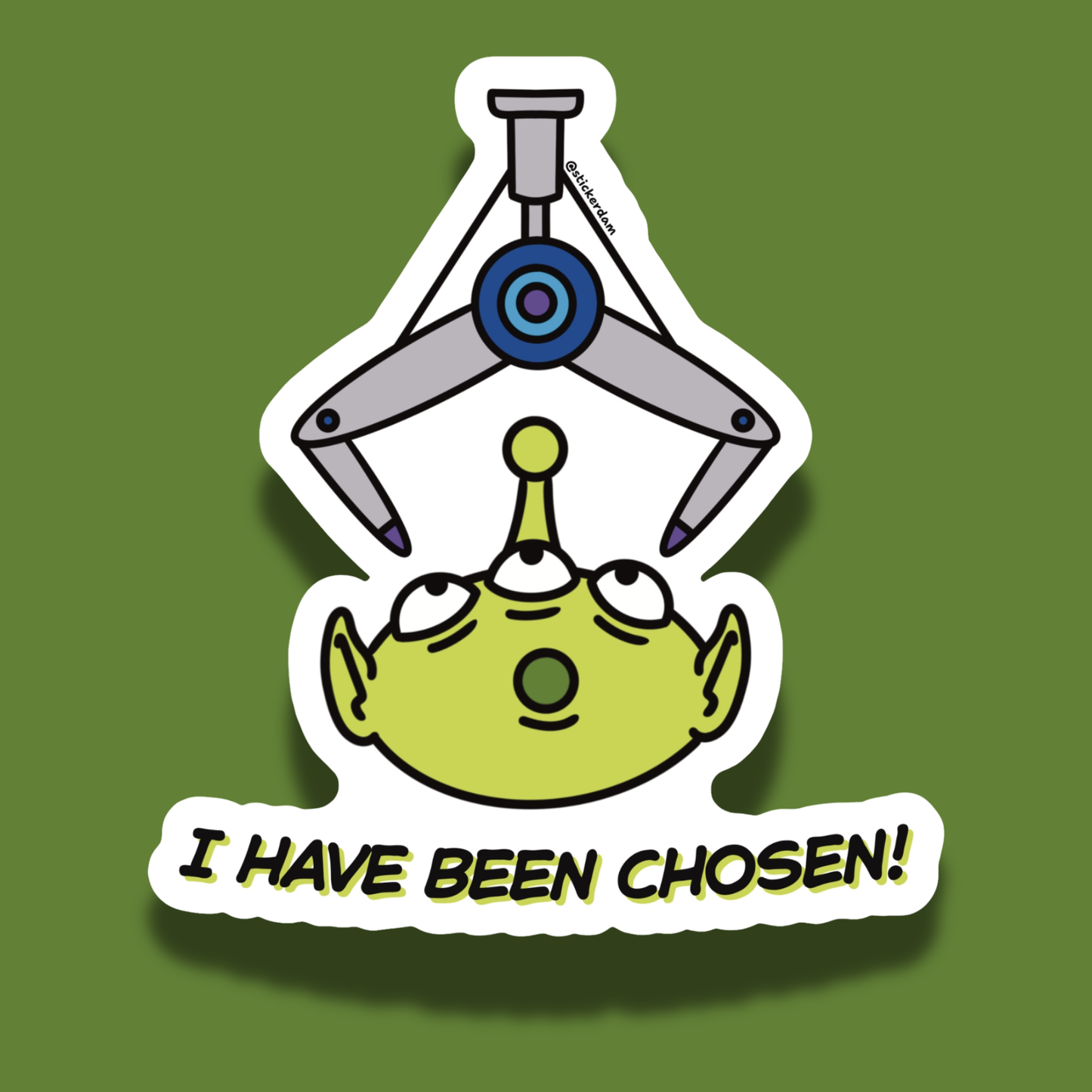 Alien Claw | Vinyl Sticker