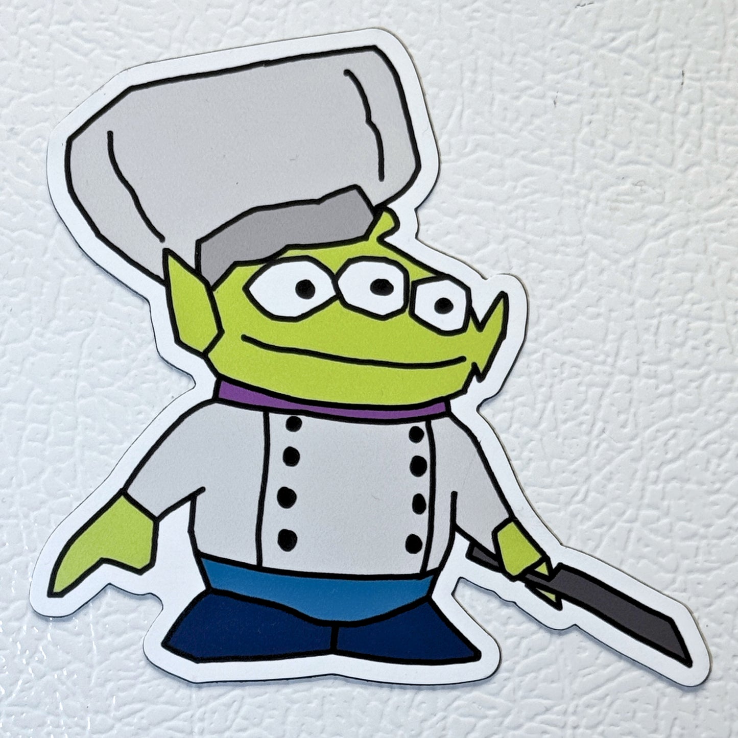 Alien Chef | Vinyl Fridge Magnet