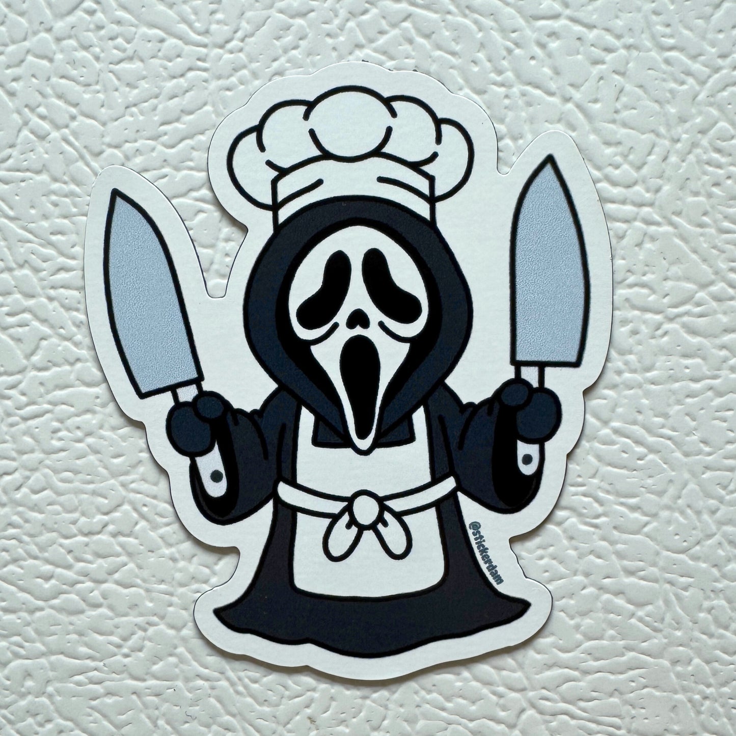 Chef Ghostface | Vinyl Fridge Magnet