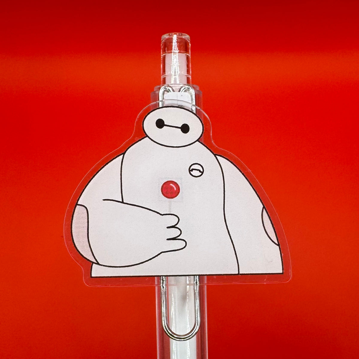 Baymax Ballpoint Pen w/ Acrylic Charm