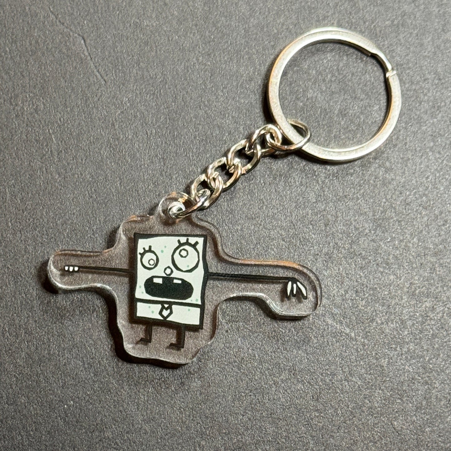 Doodlebob - Clear Acrylic Keychain