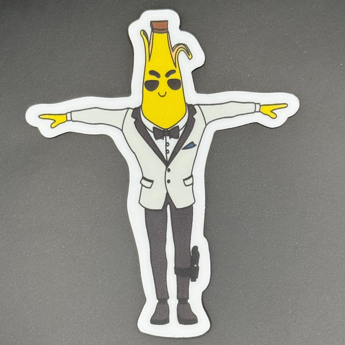 Fortnite (T-pose) - Matte Vinyl Stickers