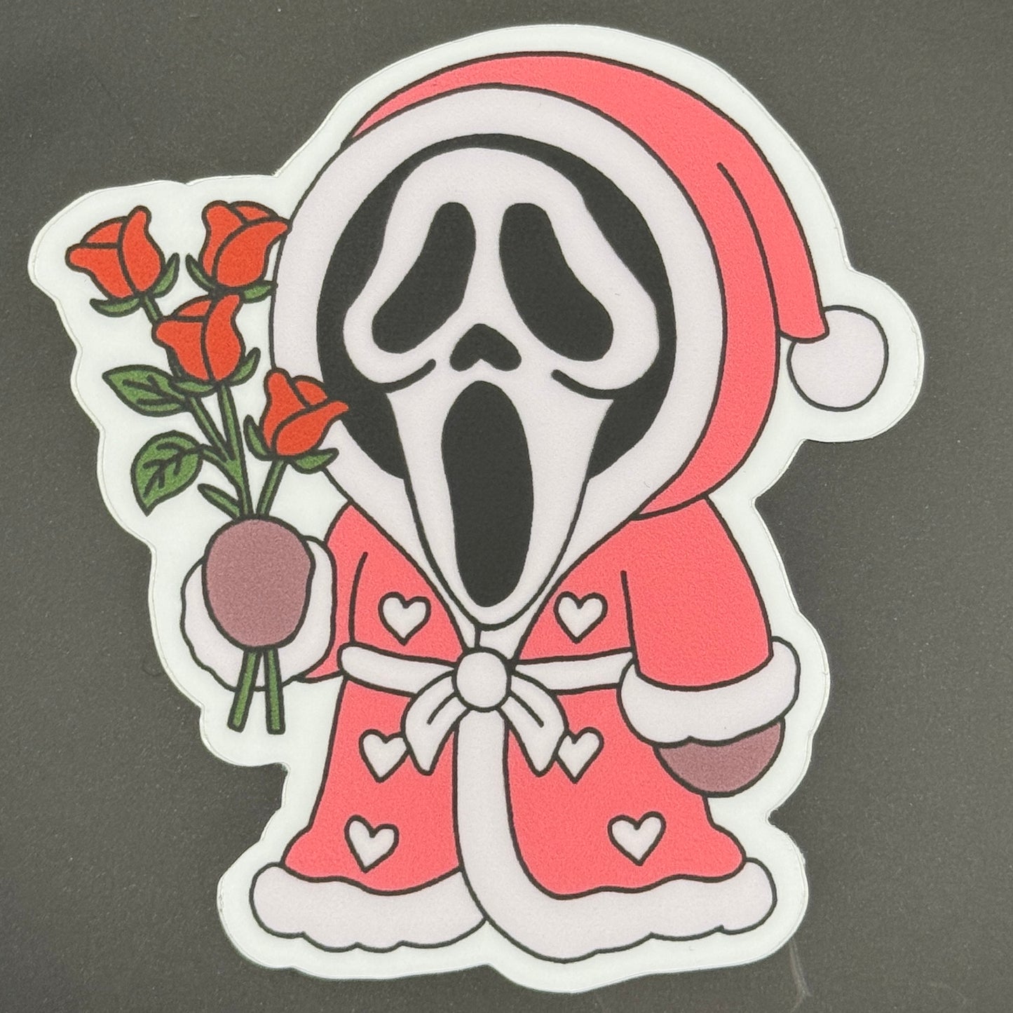 Ghostface (Holidays) - Matte Vinyl Stickers