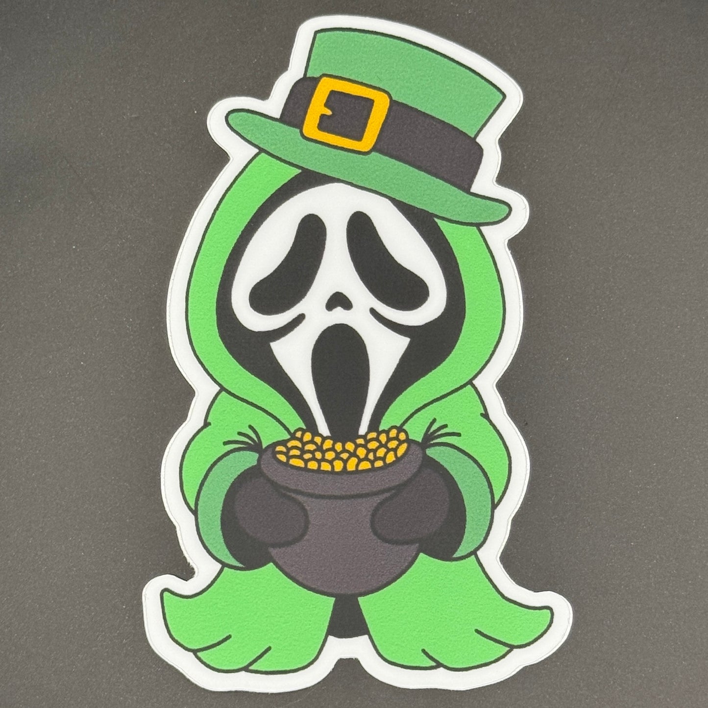 Ghostface (Holidays) - Matte Vinyl Stickers