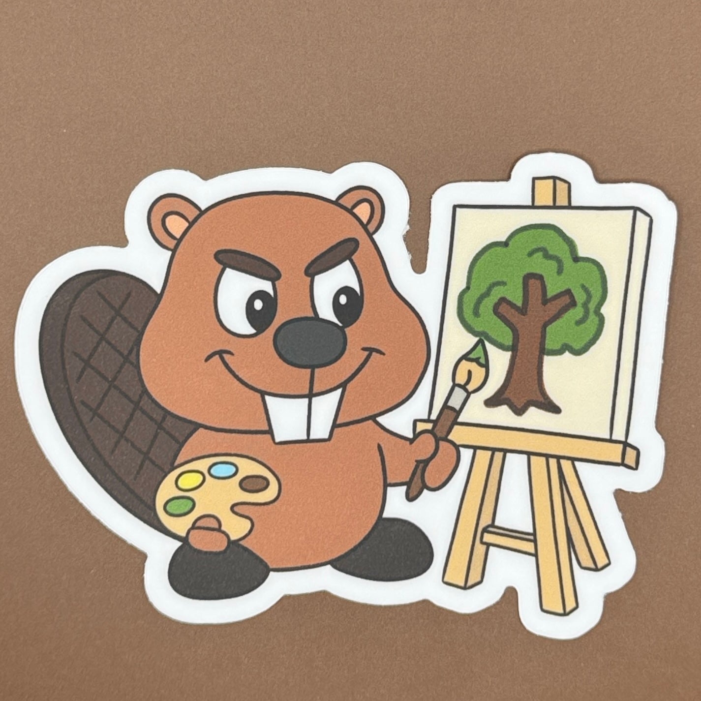 Mr. Beaver (Wave 01) - Matte Vinyl Stickers