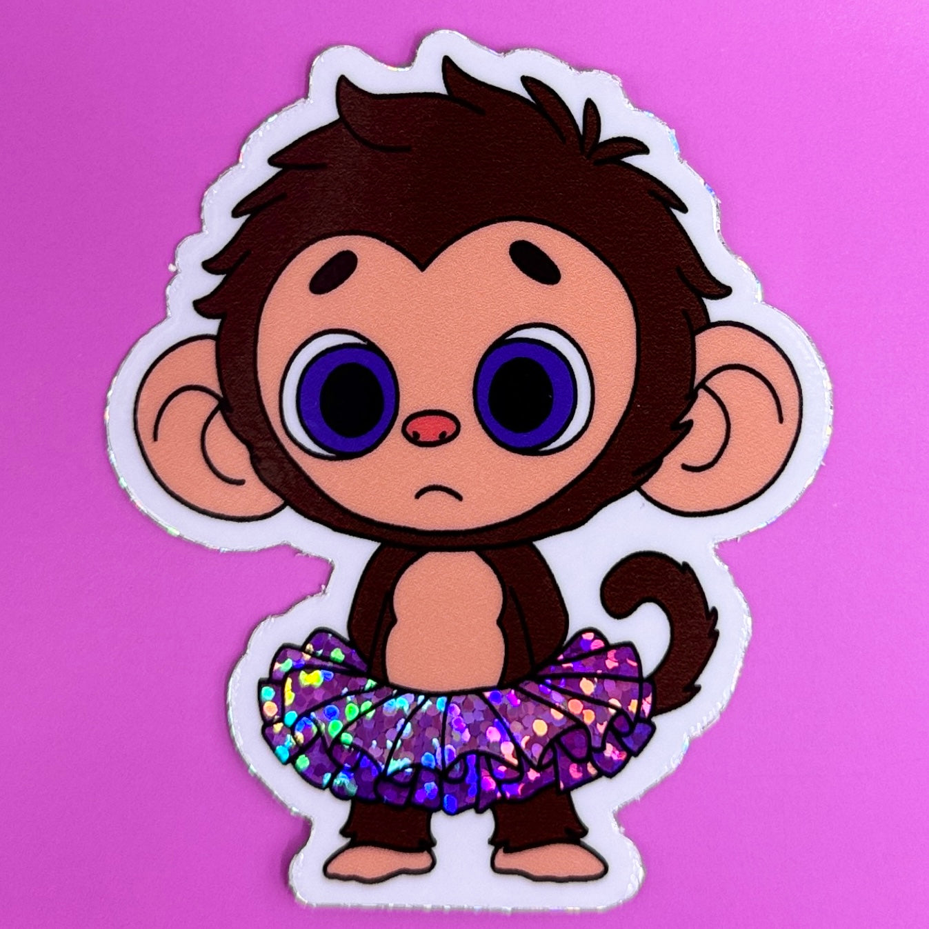 Lulu the Ballerina - Glitter/Matte Vinyl Stickers