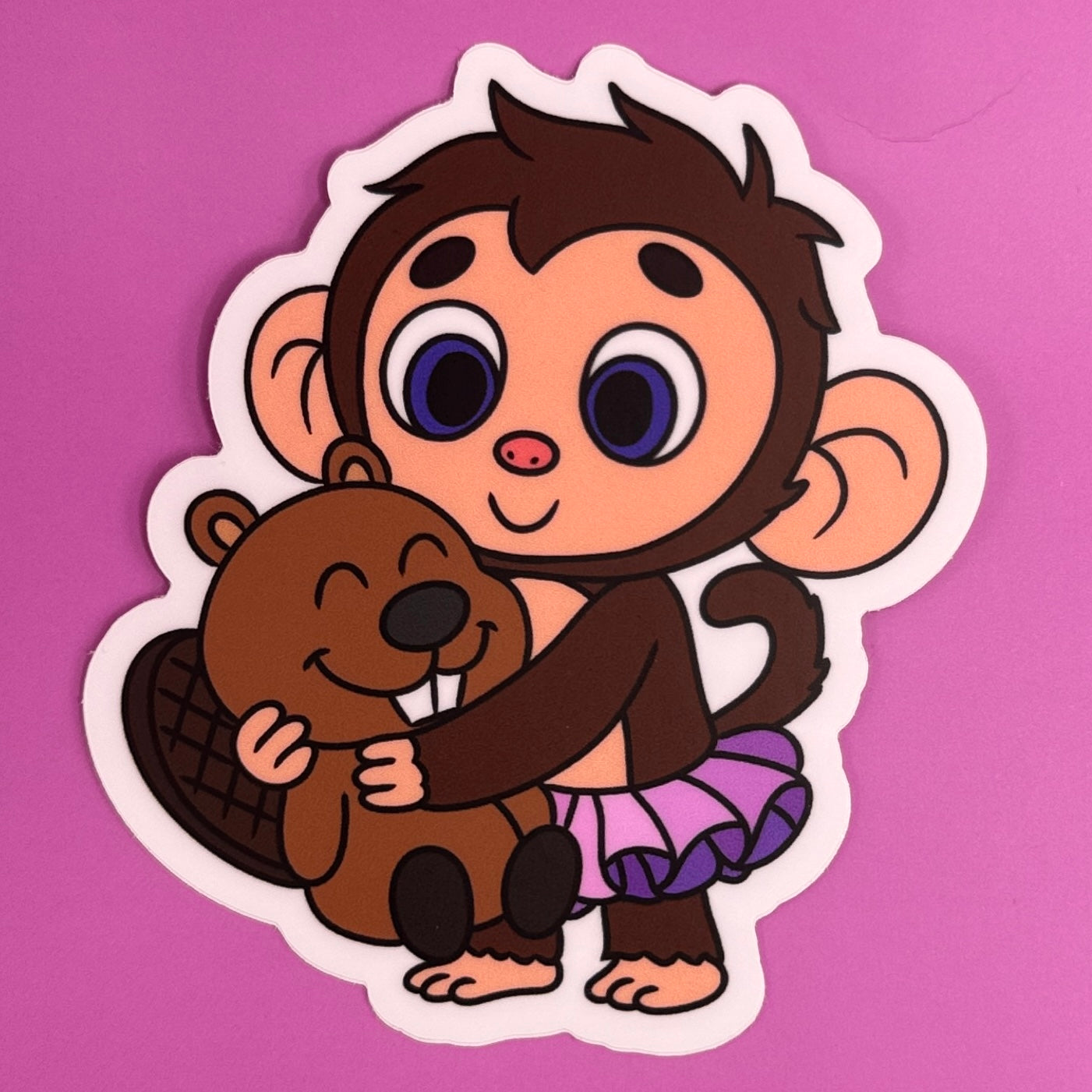 Lulu the Ballerina - Glitter/Matte Vinyl Stickers