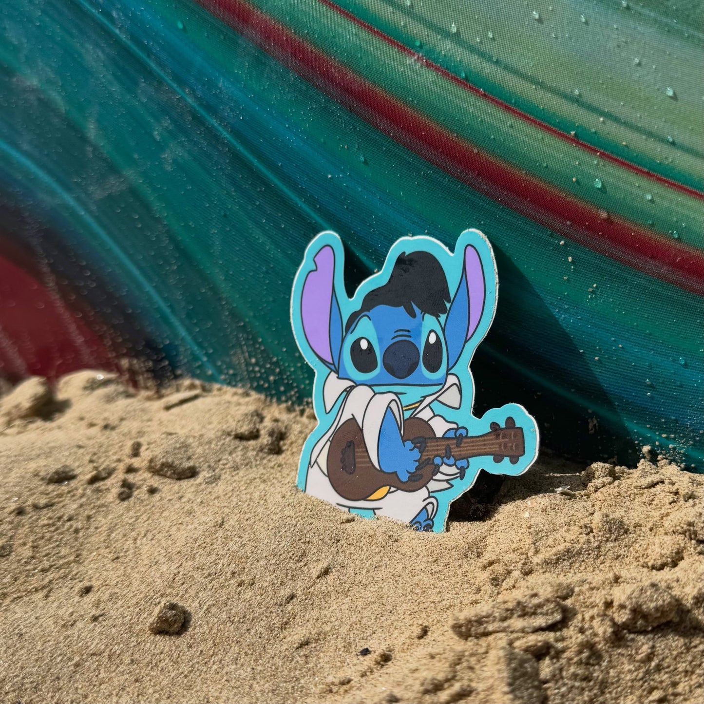 Elvis Stitch Vinyl Sticker