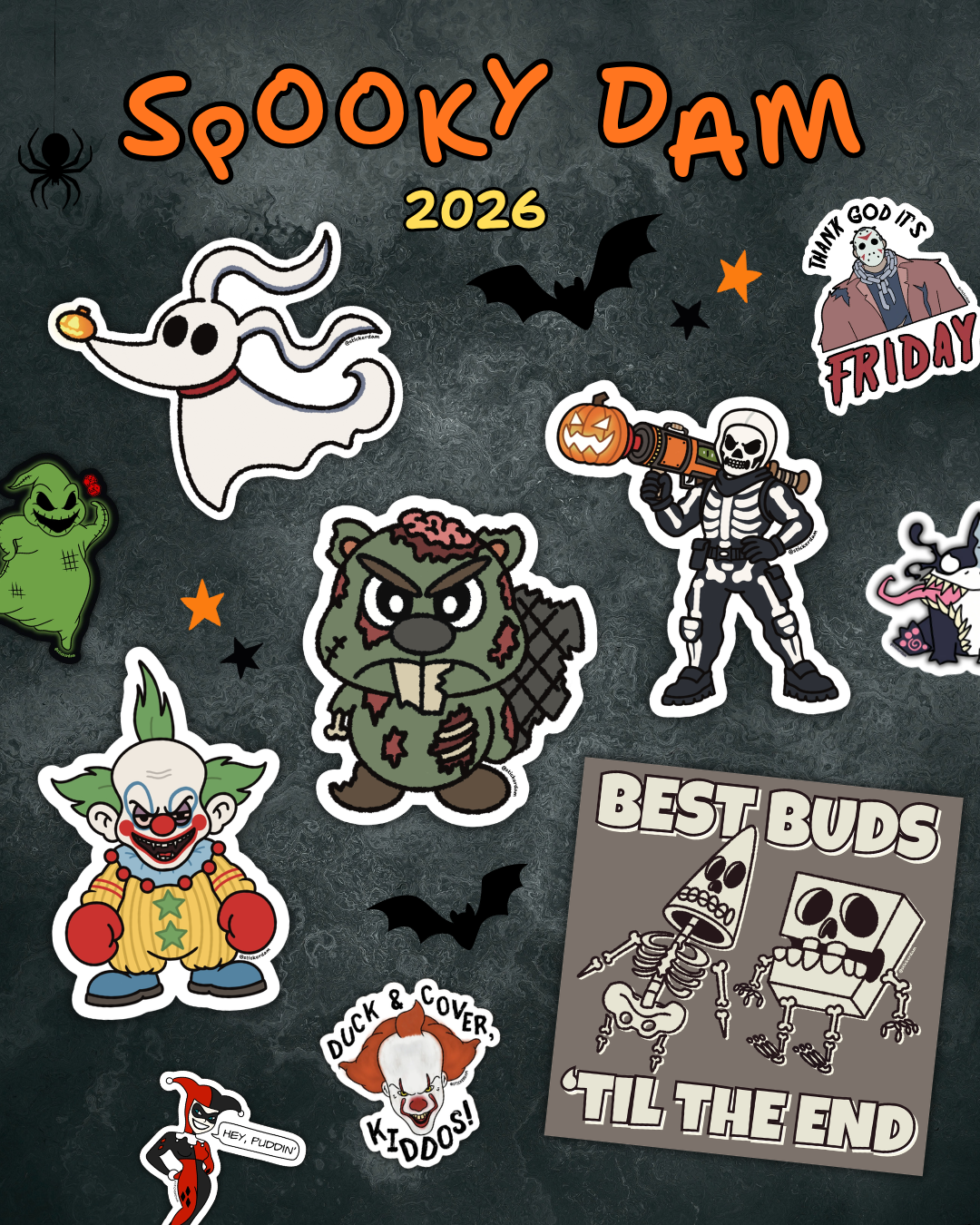 Spooky Dam is LIVE! 🎃