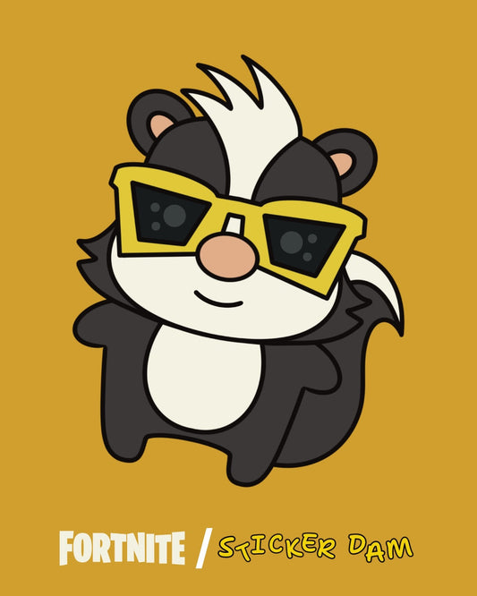 Fortnite #DesignASprite Contest Entry; Skunk Sprite!