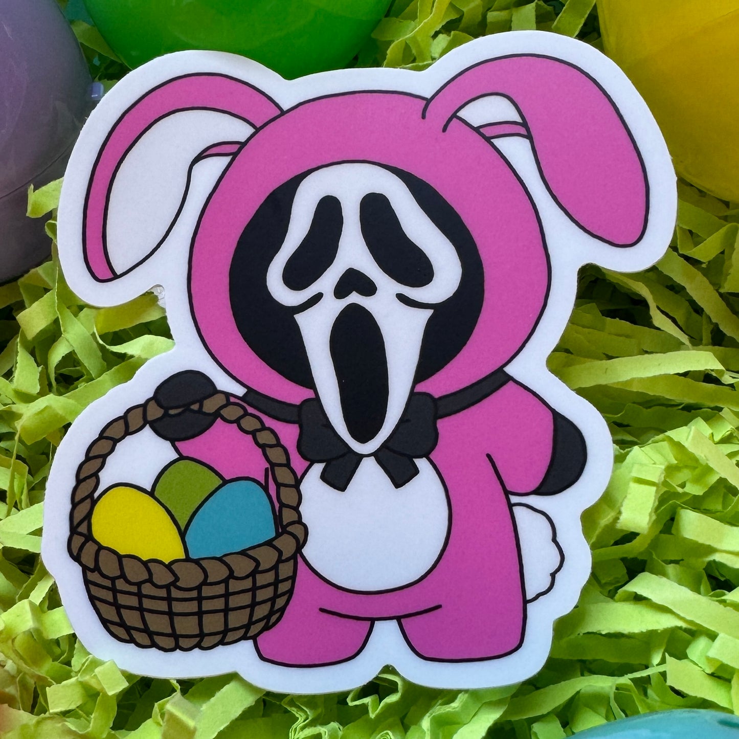 Ghostface (Holidays) - Matte Vinyl Stickers