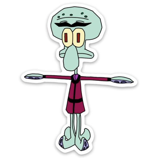 Squilliam Fancyson Sticker