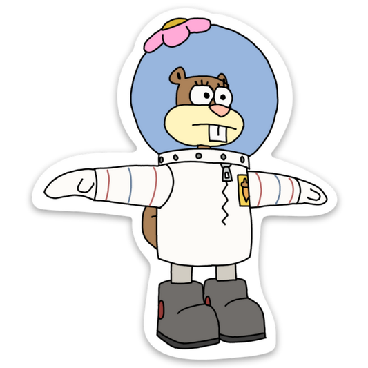 Sandy Cheeks Sticker