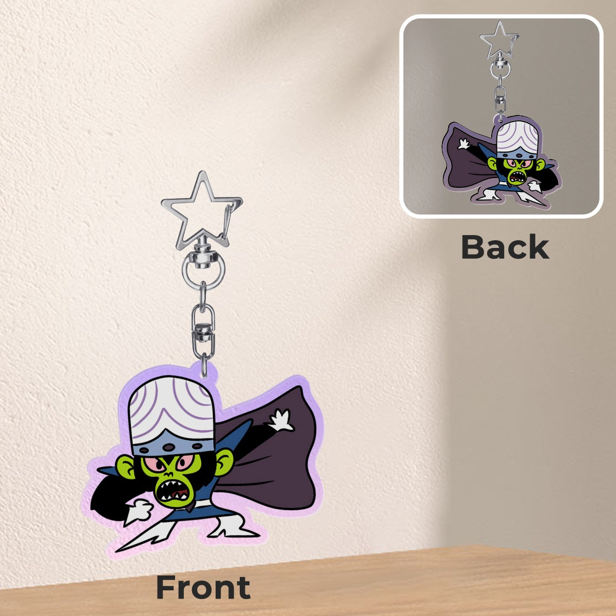 Mojo Jojo Acrylic Keychain