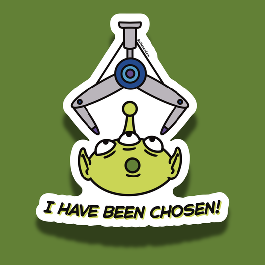 Alien Claw | Vinyl Sticker