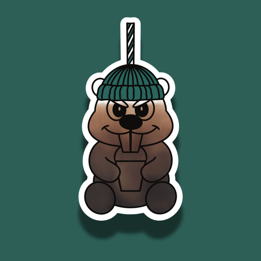 Dammy Bearista Cup | Vinyl Sticker