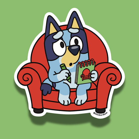 Bluey's Clues | Vinyl Sticker