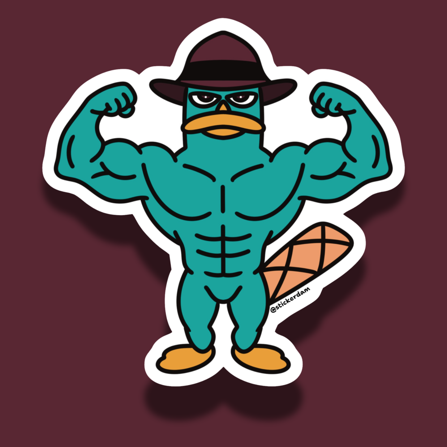 Buff Perry | Vinyl Sticker