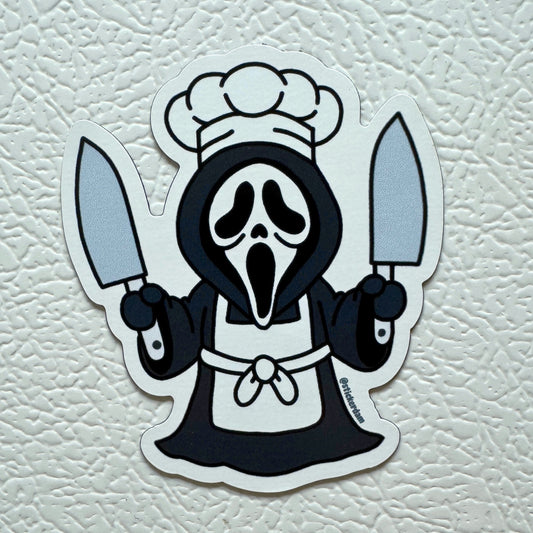 Chef Ghostface | Vinyl Fridge Magnet