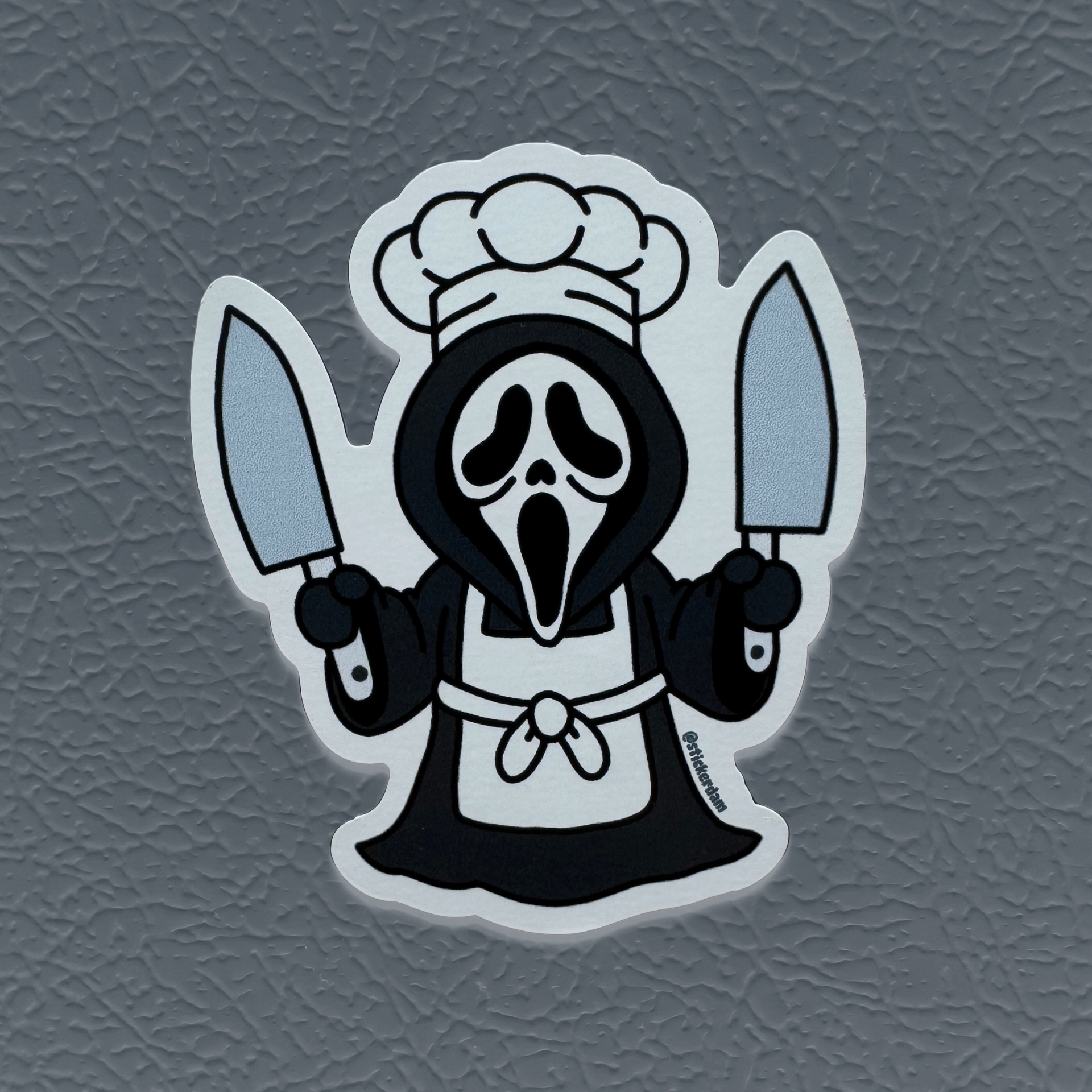 Chef Ghostface | Vinyl Fridge Magnet