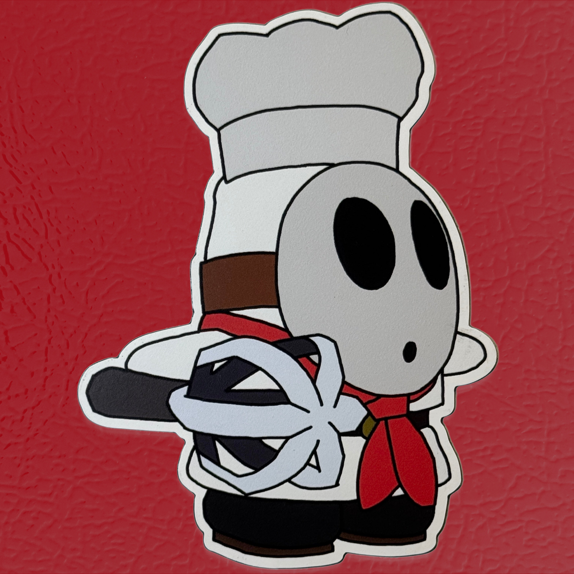 Chef Shy Guy | Vinyl Fridge Magnet