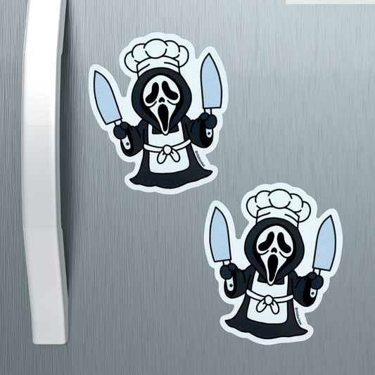 Chef Ghostface | Fridge Magnet