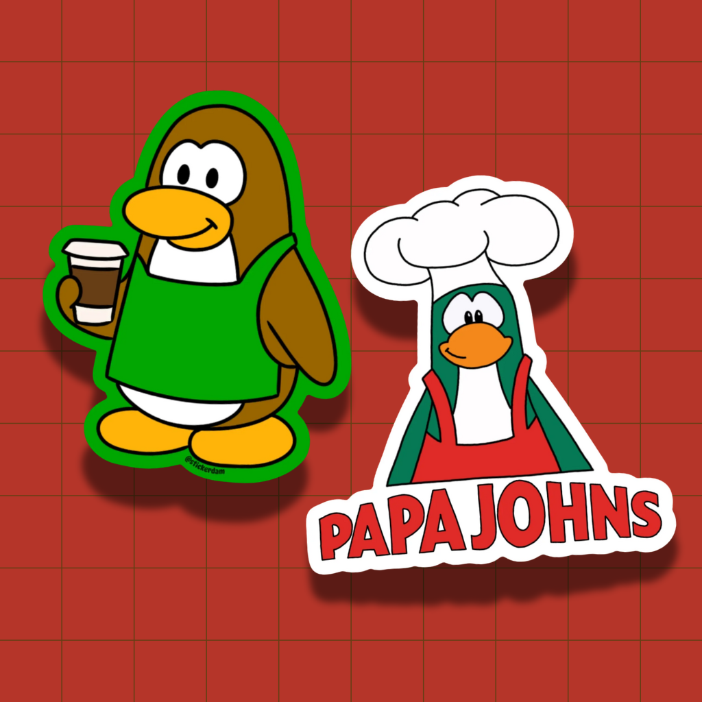 Club Penguin | Vinyl Stickers