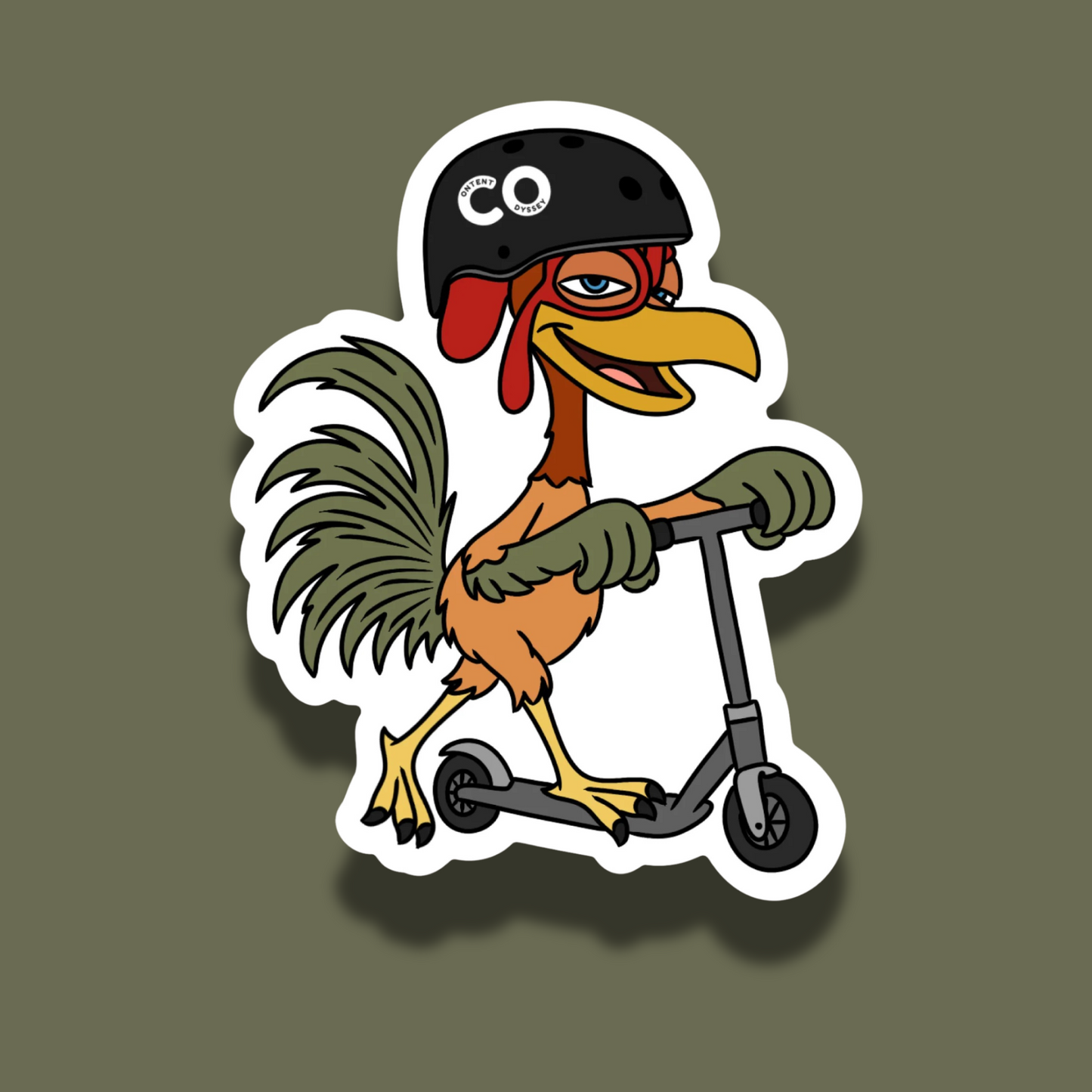 Content Odyssey | Vinyl Sticker