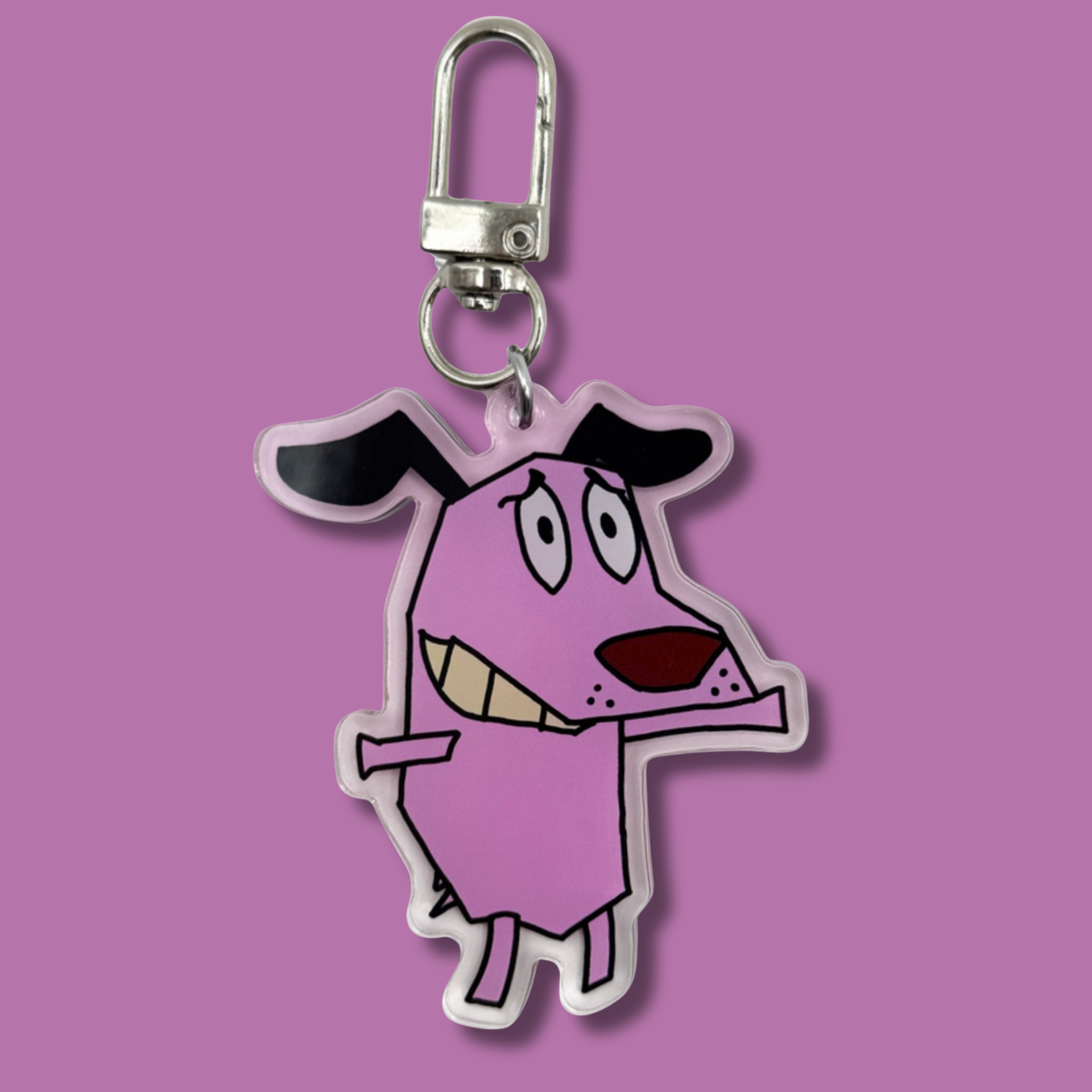 Courage (T-Pose) | Acrylic Keychain