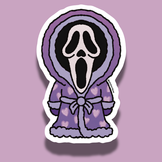 Cuddleface Vinyl Sticker