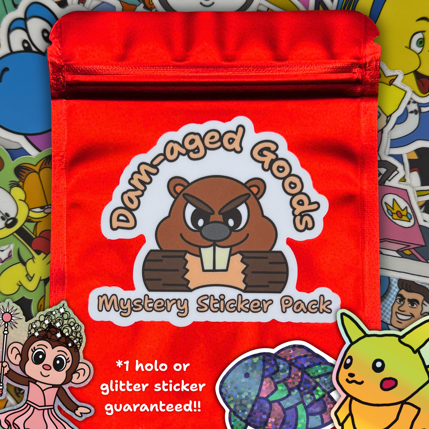 Dam-aged Goods (10 Mystery Stickers!)