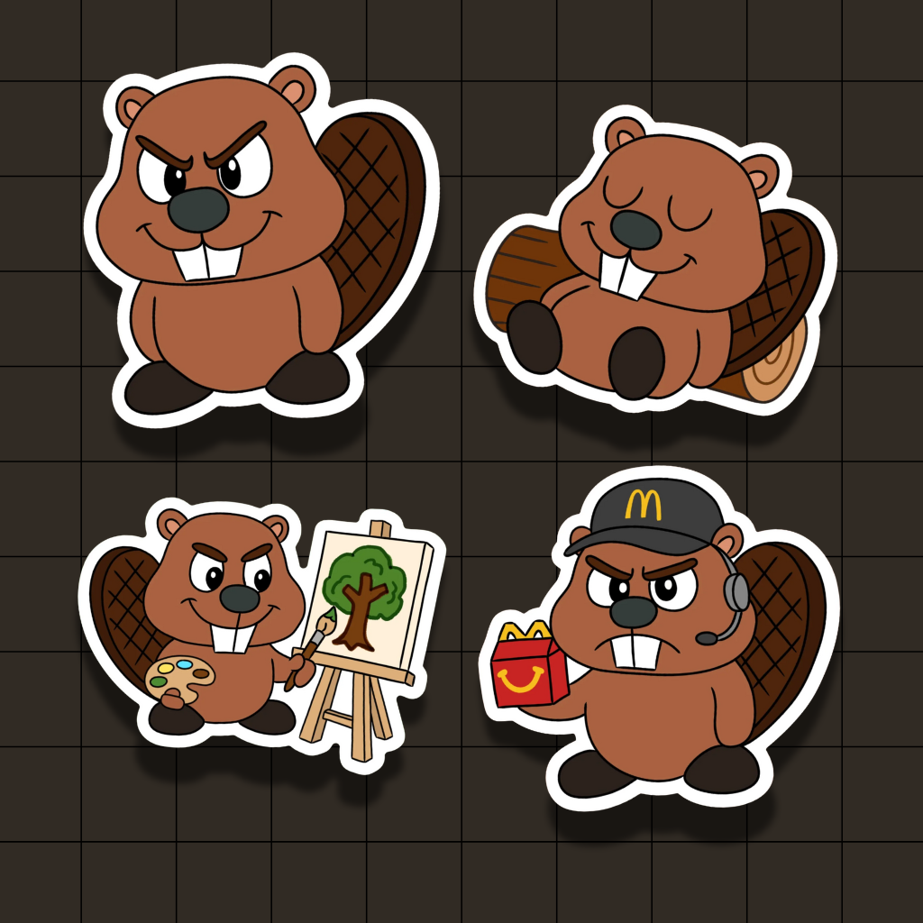 Dammy | Vinyl Stickers (OG Design, B-Grade)