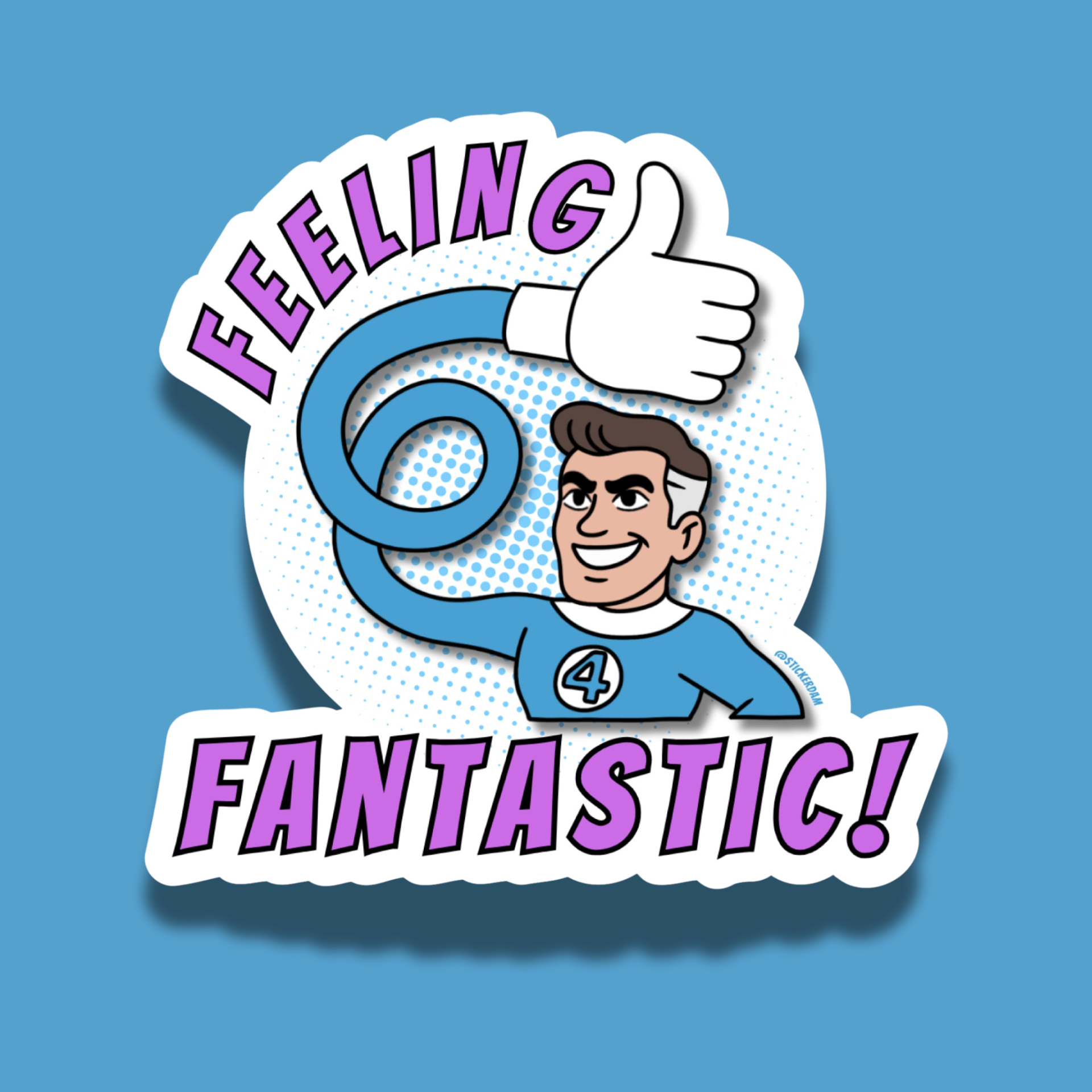 Feeling Fantastic! | Vinyl Sticker