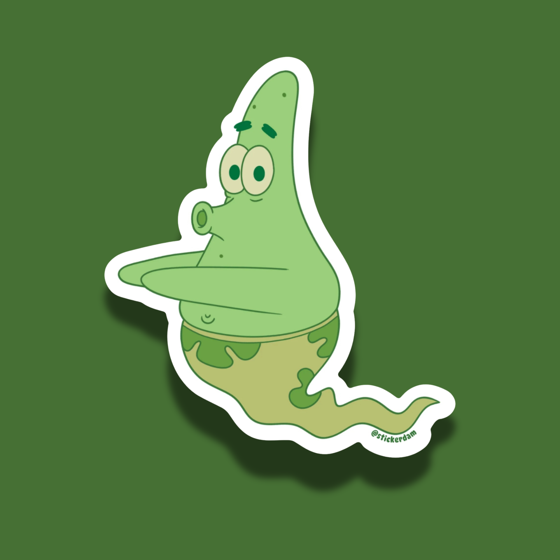 Ghost Patrick | Vinyl Sticker