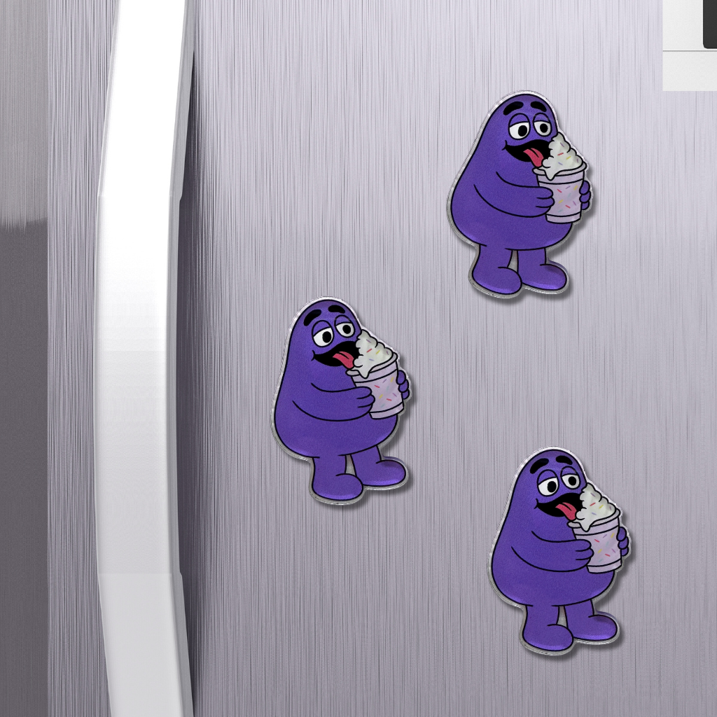 Grimace Shake | Fridge Magnet