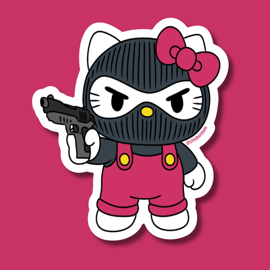 Hell No Kitty | Vinyl Sticker