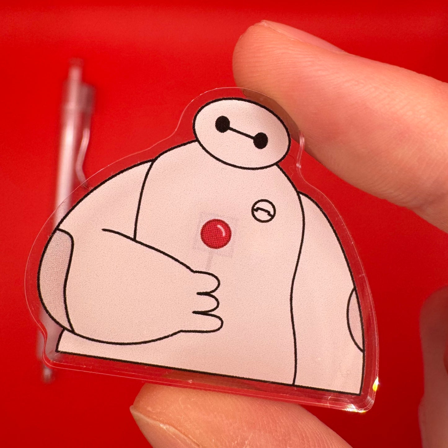 Baymax | Ballpoint Pen w/ Acrylic Charm