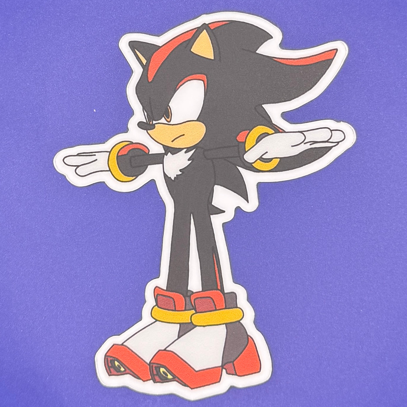 Sonic Generations (T-Pose) - Matte Vinyl Stickers
