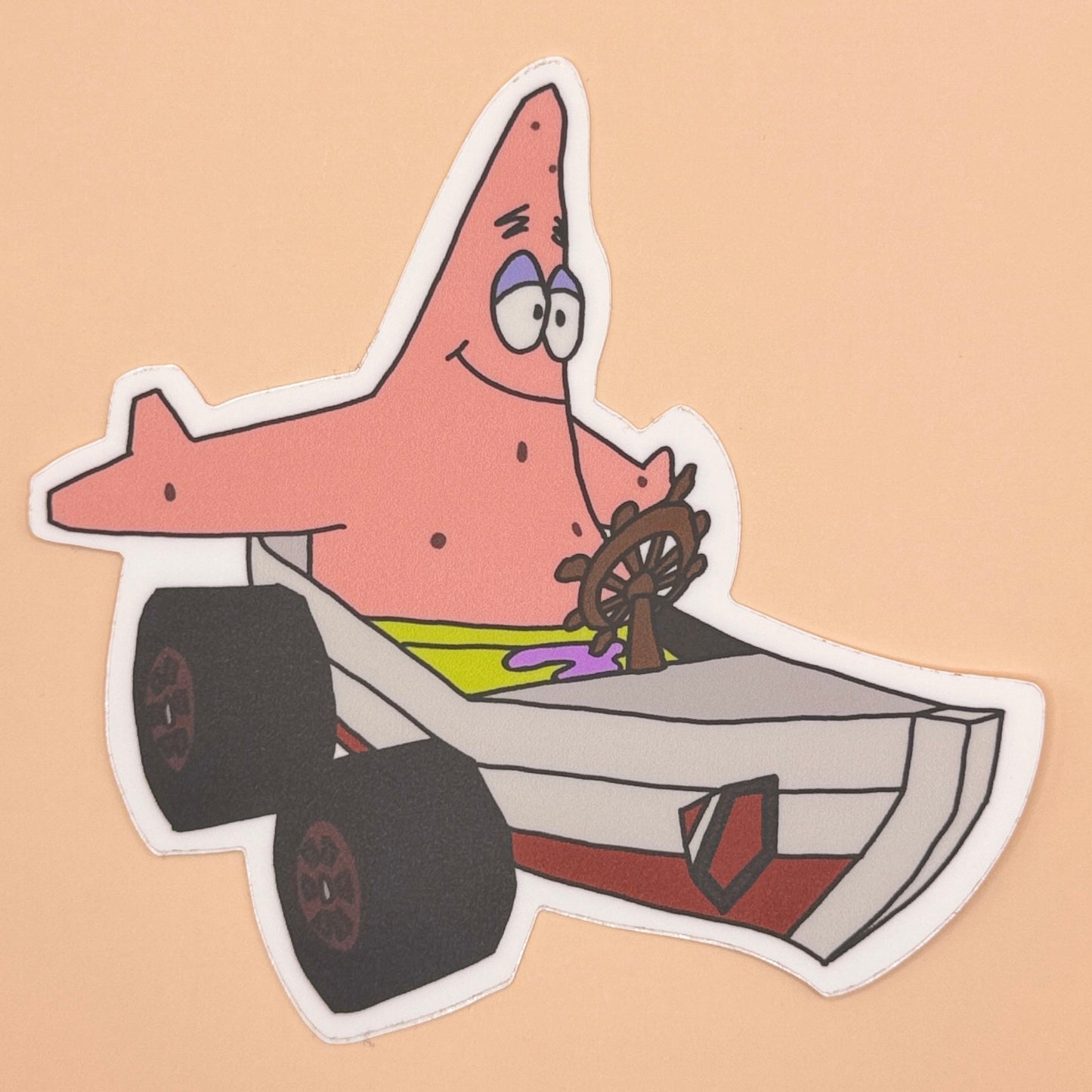 Nicktoons Racing (T-pose) - Matte Vinyl Stickers