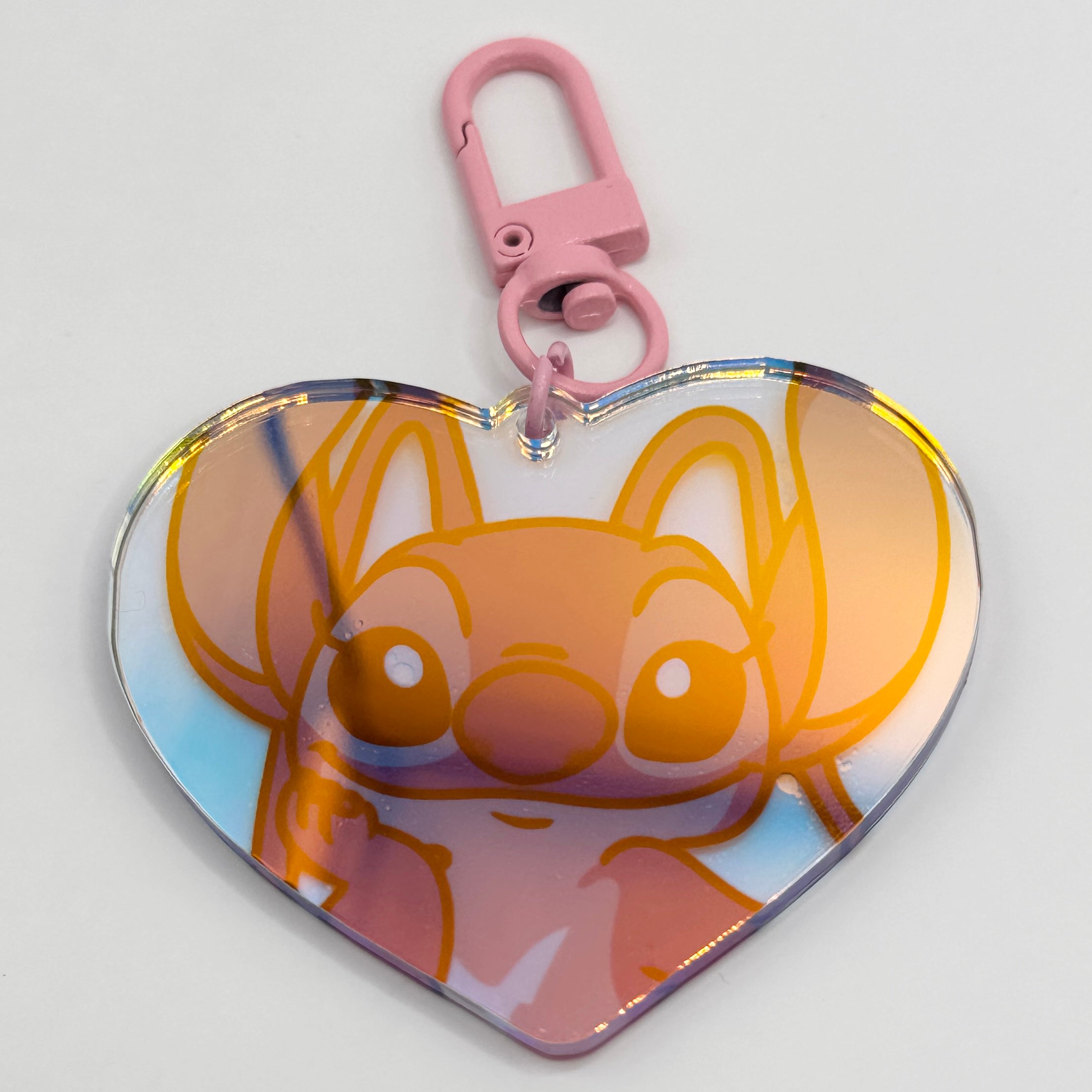 Angel Heart Keychain