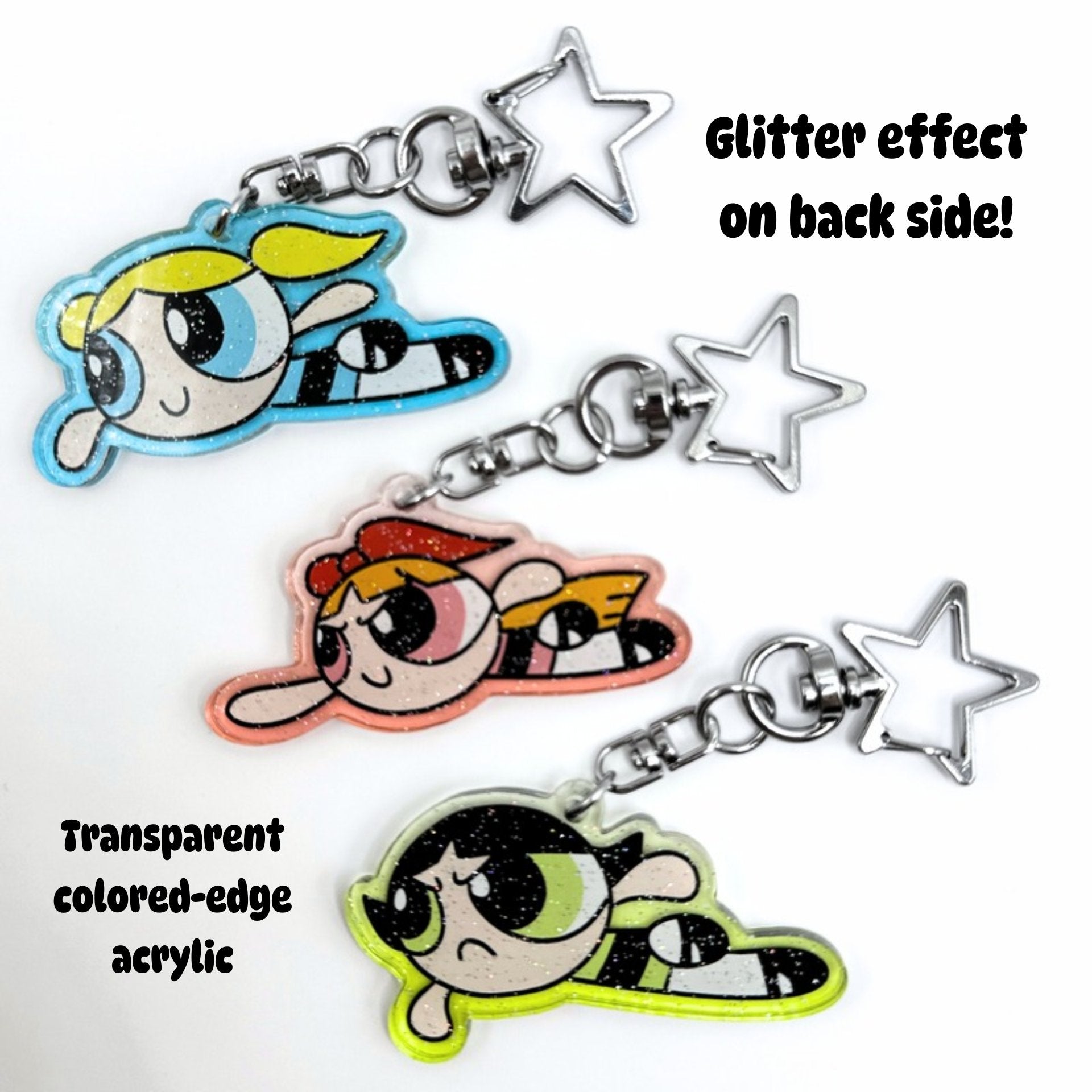 Buttercup Acrylic Keychain