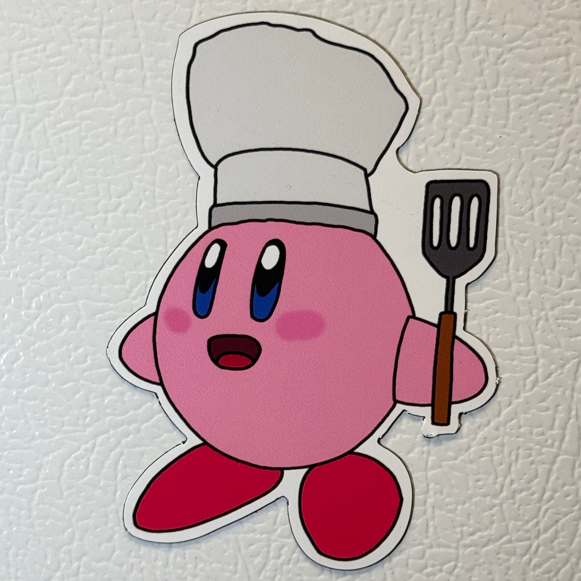 Chef Kirby Vinyl Fridge Magnet