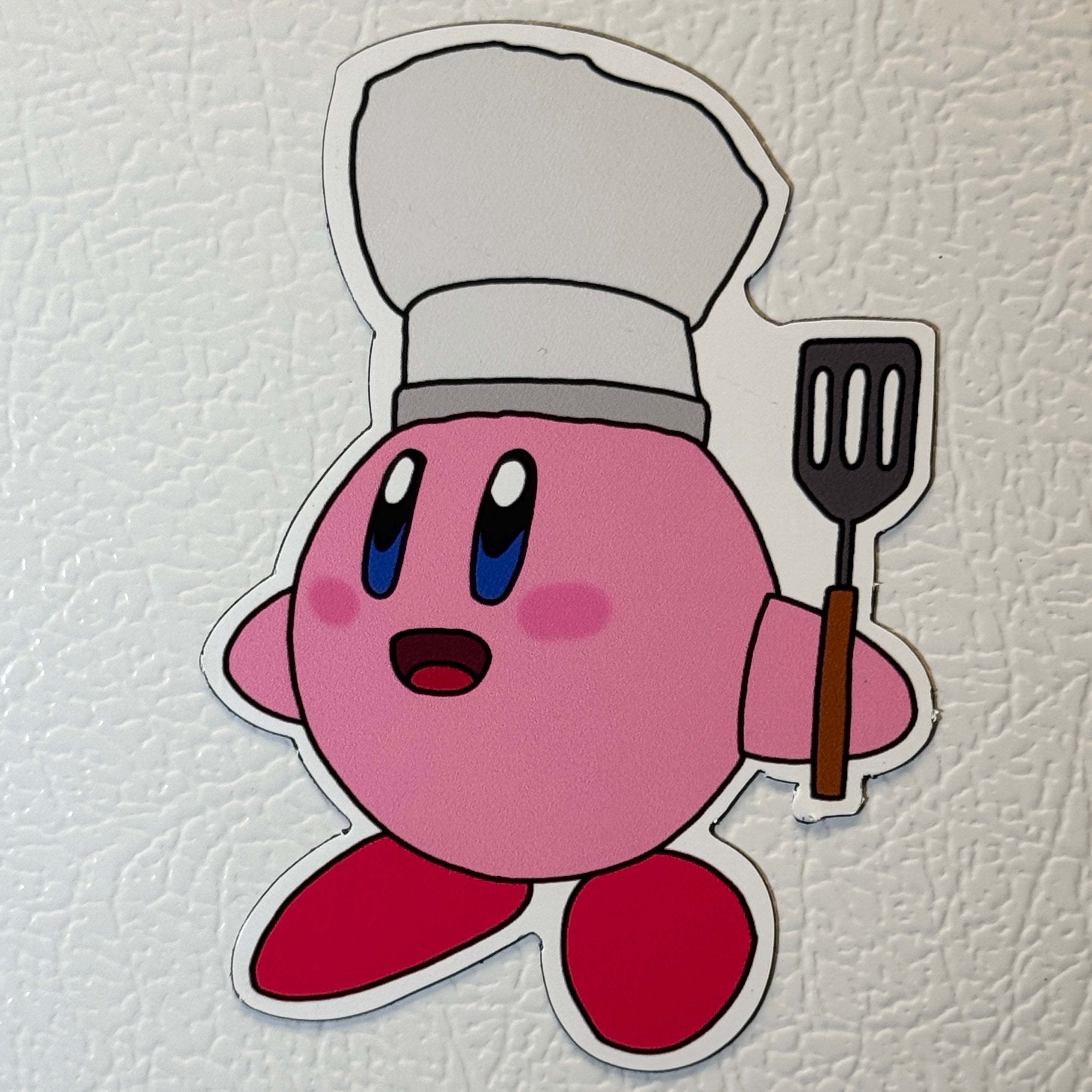 Chef Kirby Vinyl Fridge Magnet