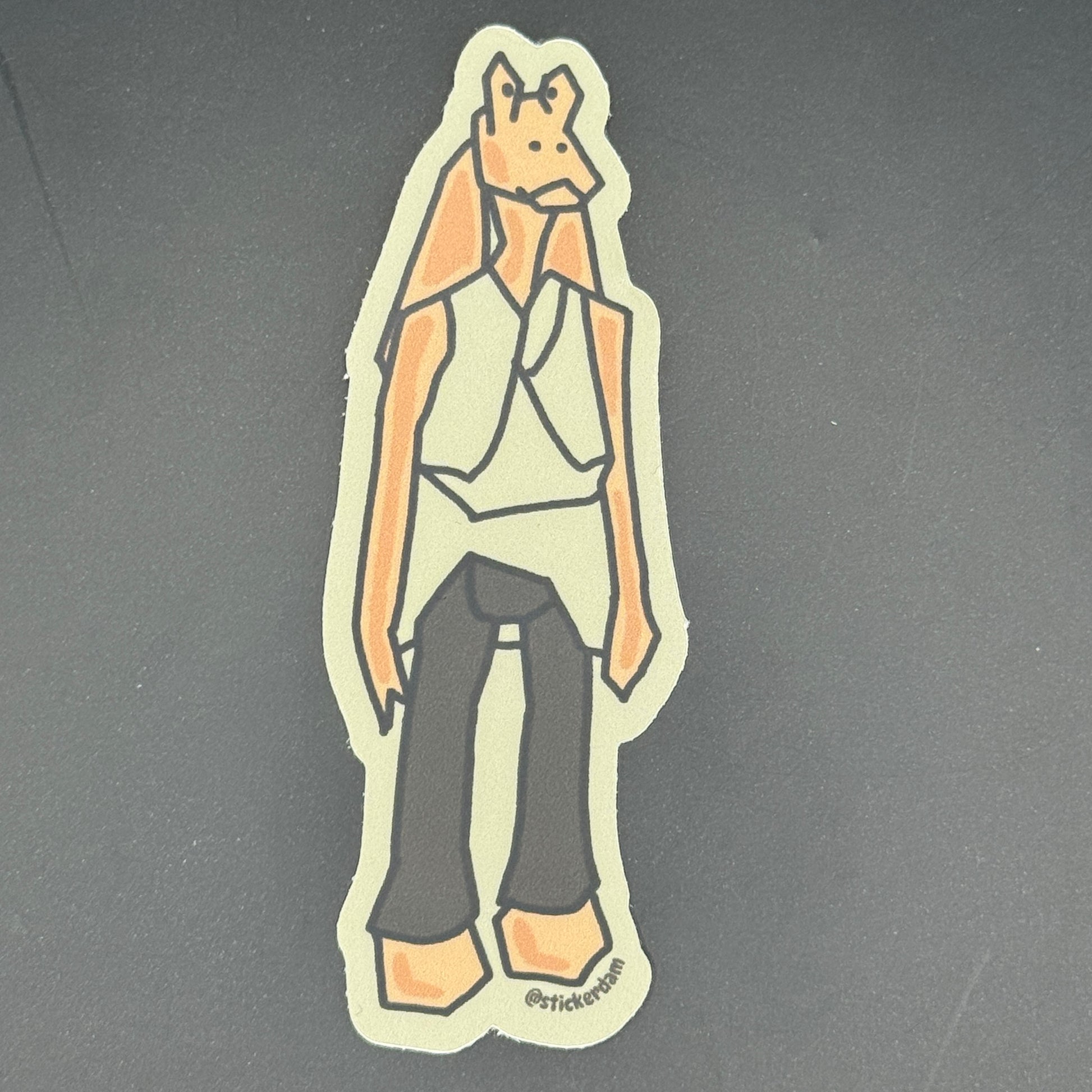 Jar Jar Binks Sticker
