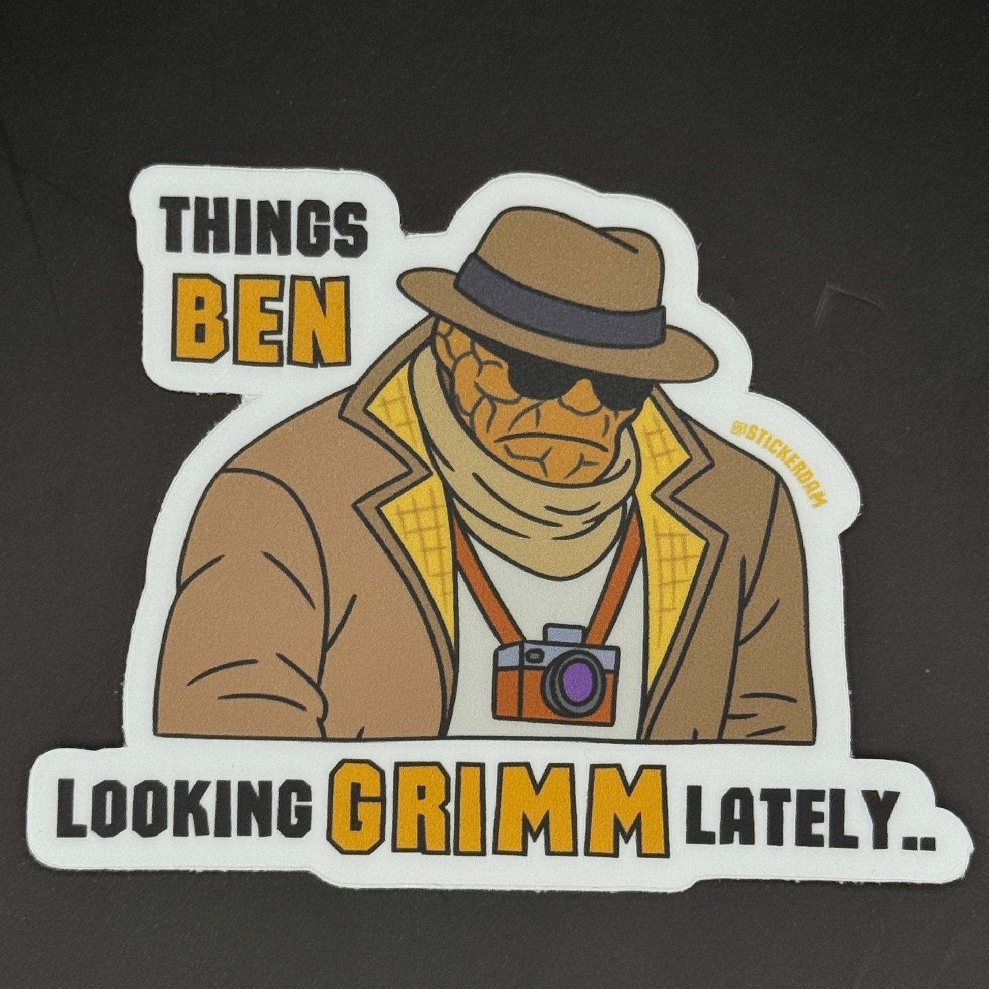 Things BEN Looking GRIMM Sticker