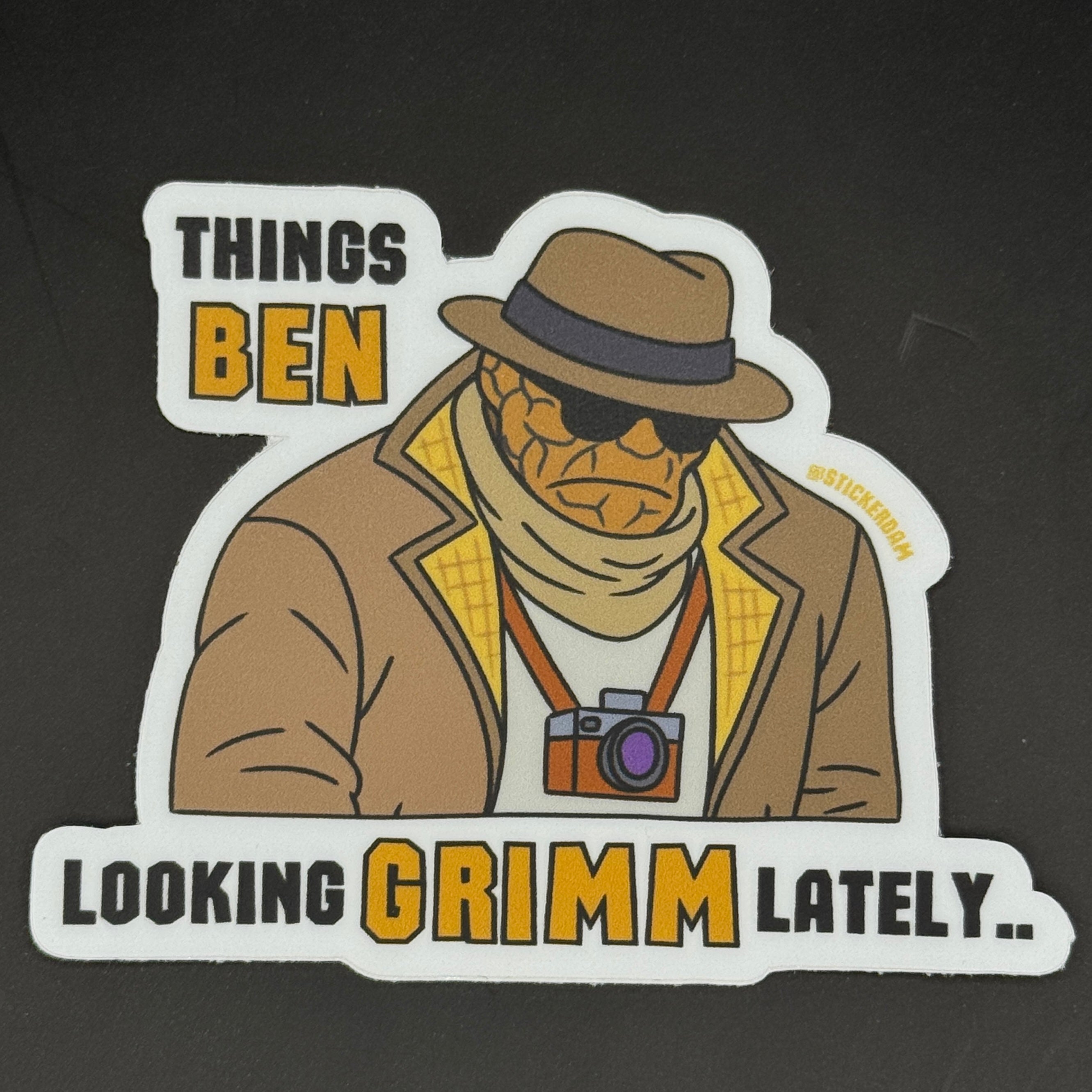 Things BEN Looking GRIMM Sticker
