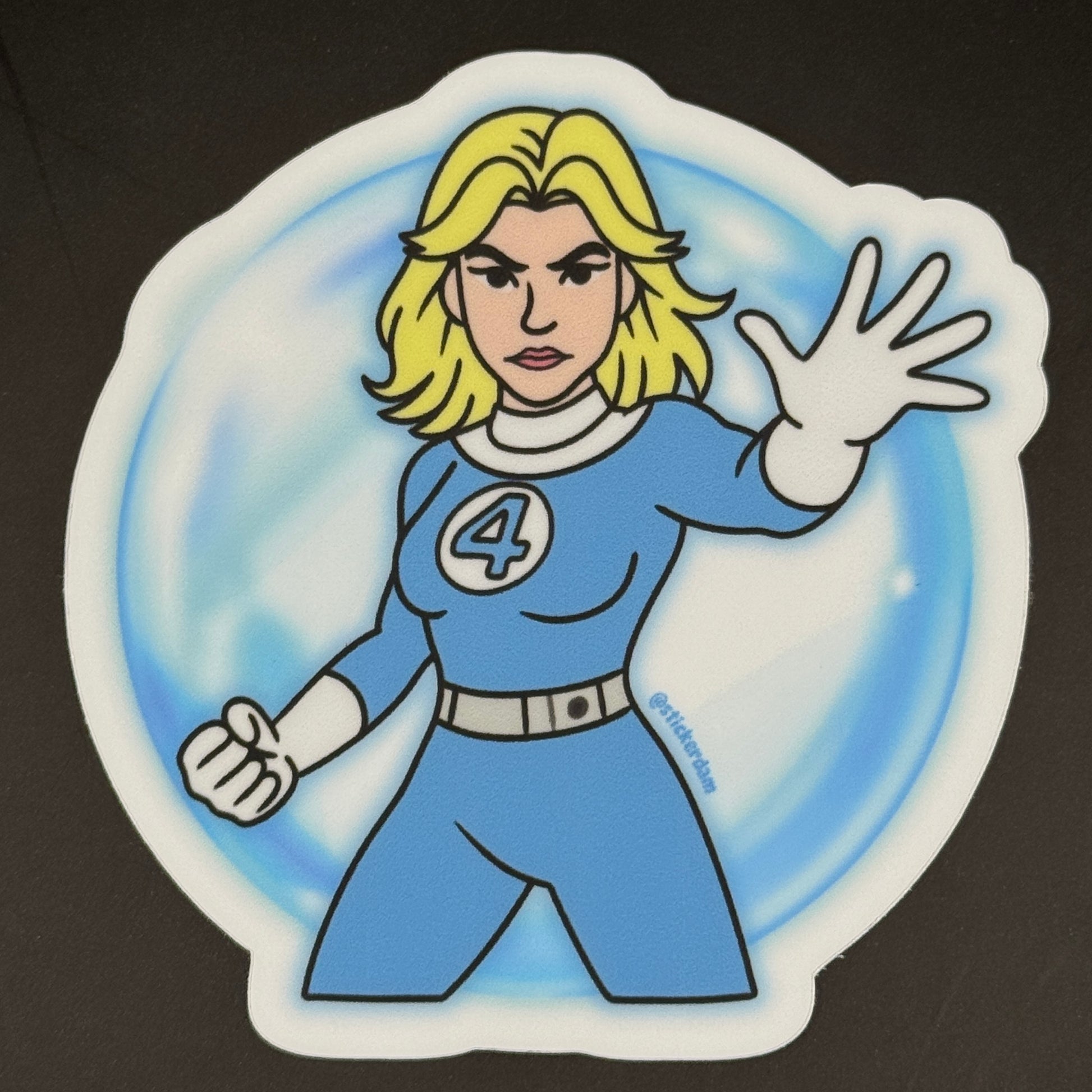 Invisible Woman Sticker