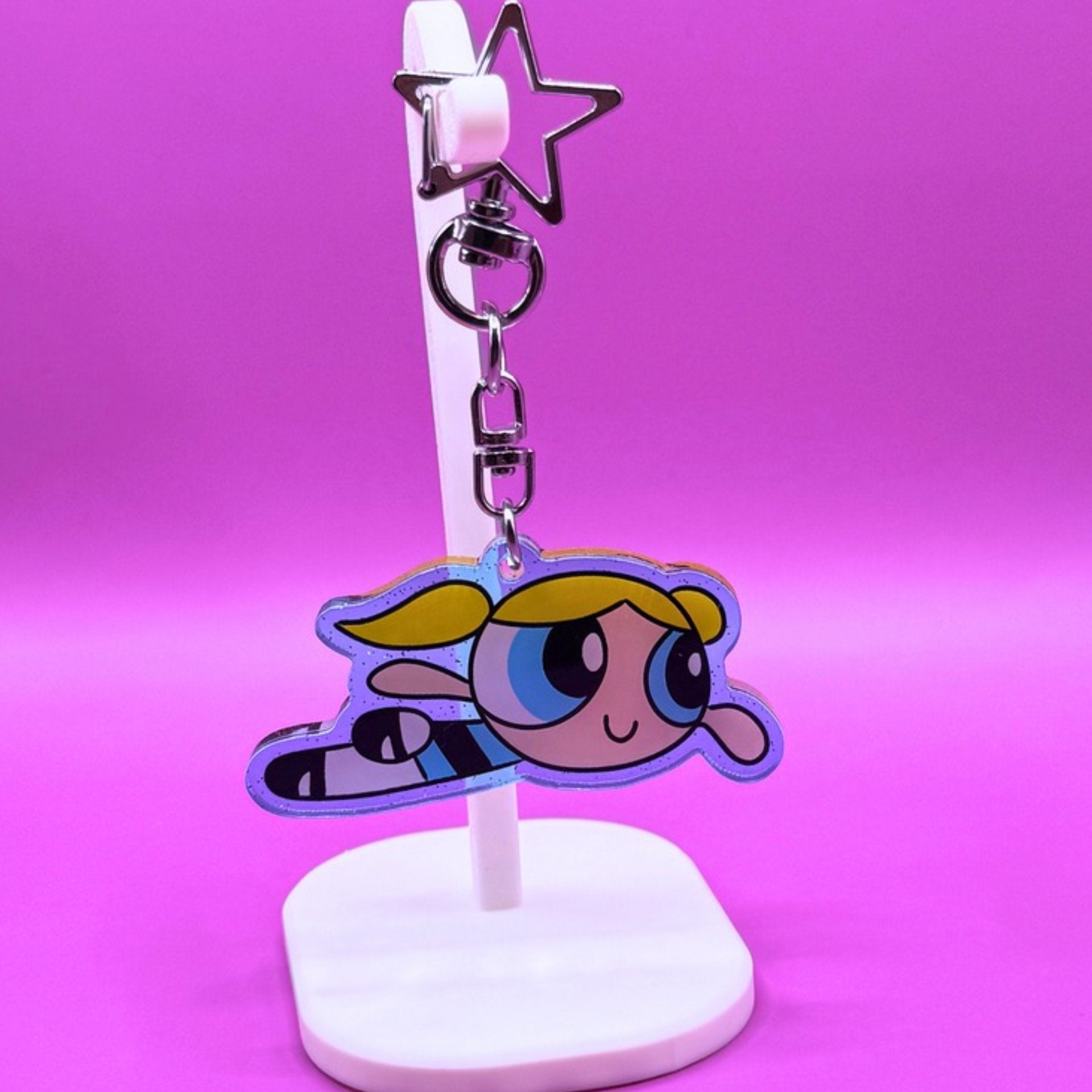 Bubbles Acrylic Keychain