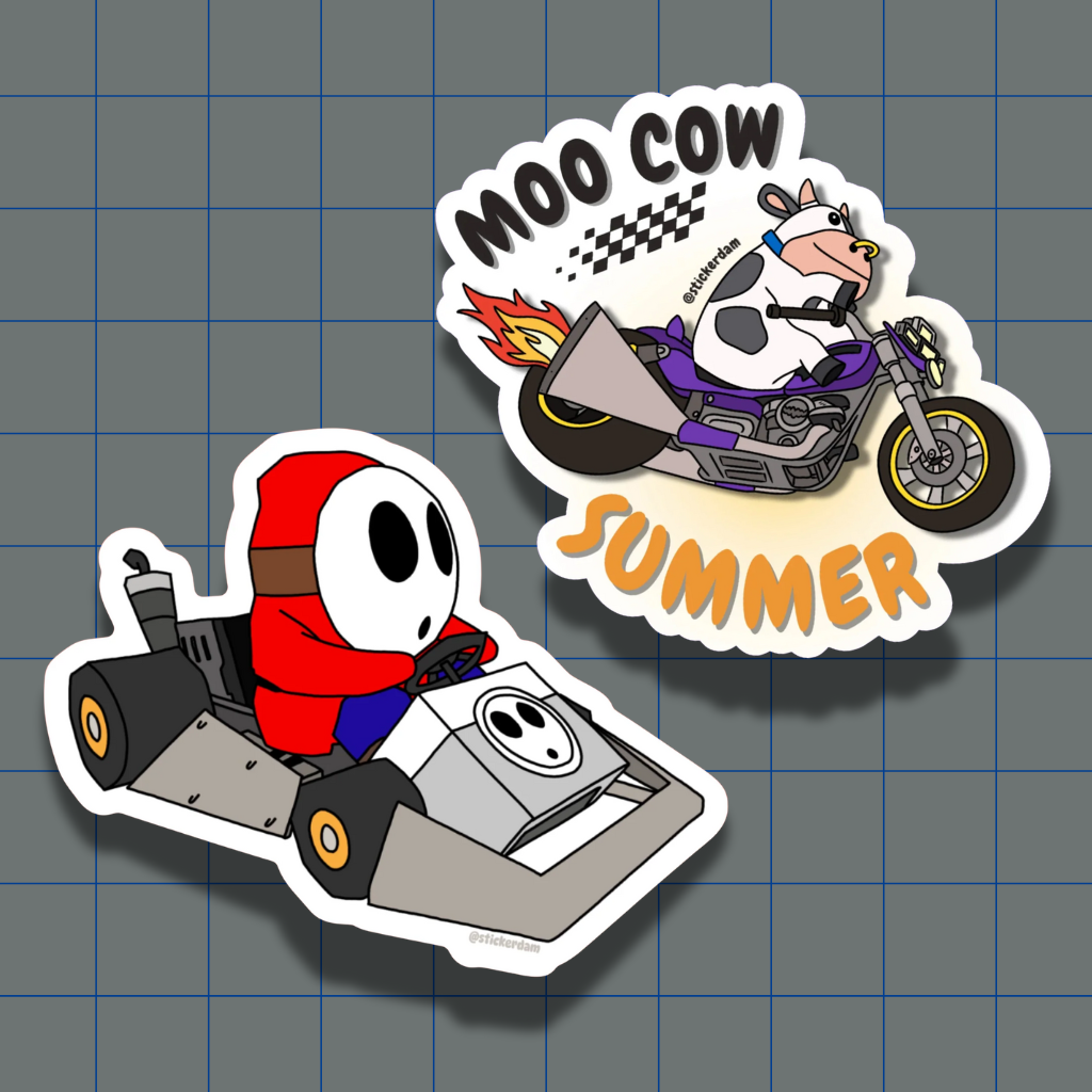 Kart Racers | Vinyl Stickers